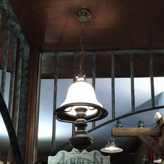 LÁMPARA VINTAGE, LAMPARA ANTIGUA.