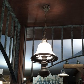 LÁMPARA VINTAGE, LAMPARA ANTIGUA.