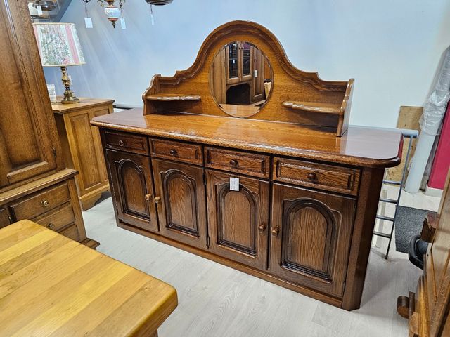 Espejo para Aparador Macizo Roble