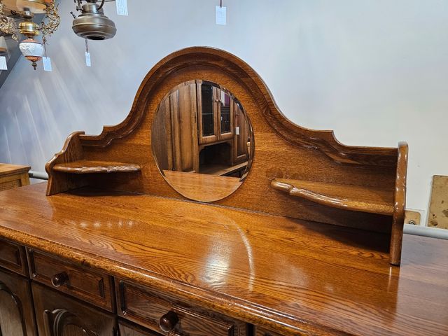 Espejo para Aparador Macizo Roble