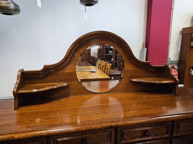 Espejo para Aparador Macizo Roble