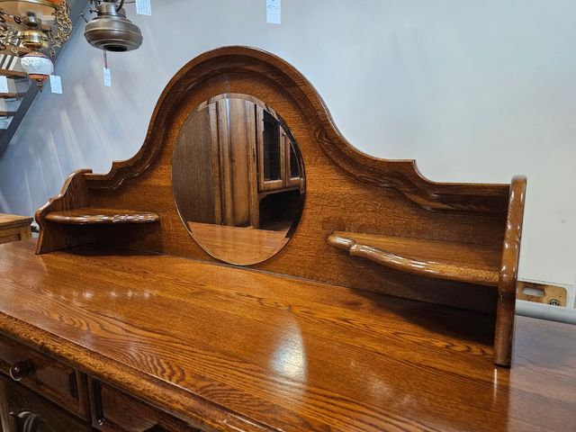 Espejo para Aparador Macizo Roble