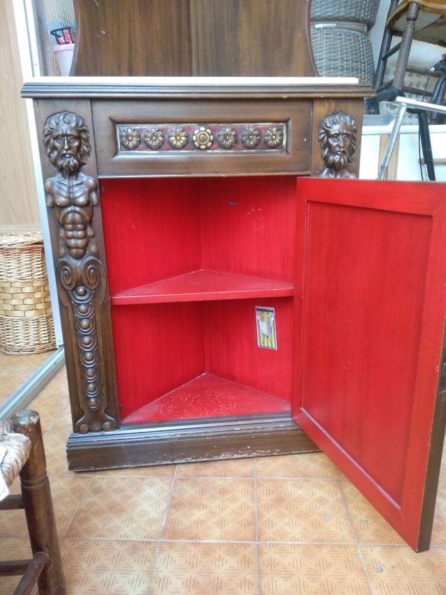 Mueble rinconera Antiguo