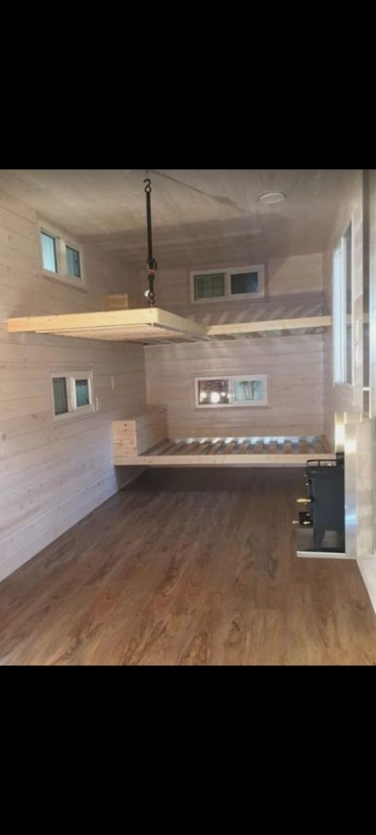 Contenedor maritimo 6m dormitorio y cocina.