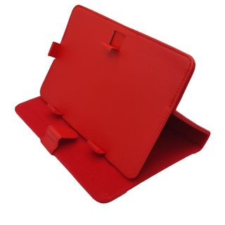 FUNDAS PARA TABLETS DE 9 PULGADAS UNIVERSALES ROJA