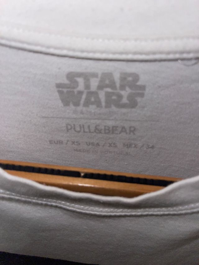 Camiseta Baby Joda. PULL&BEAR. XS