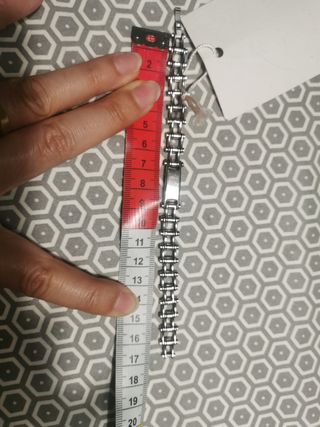 Pulsera de acero inoxidable