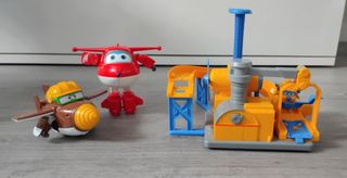 Super wings Jeett Todd Donnie y garaje