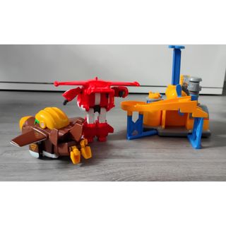 Super wings Jeett Todd Donnie y garaje