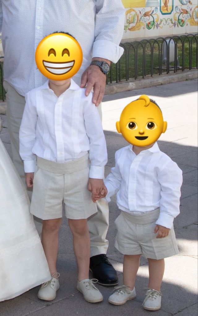 Conjunto ceremonia talla 2 y talla 5