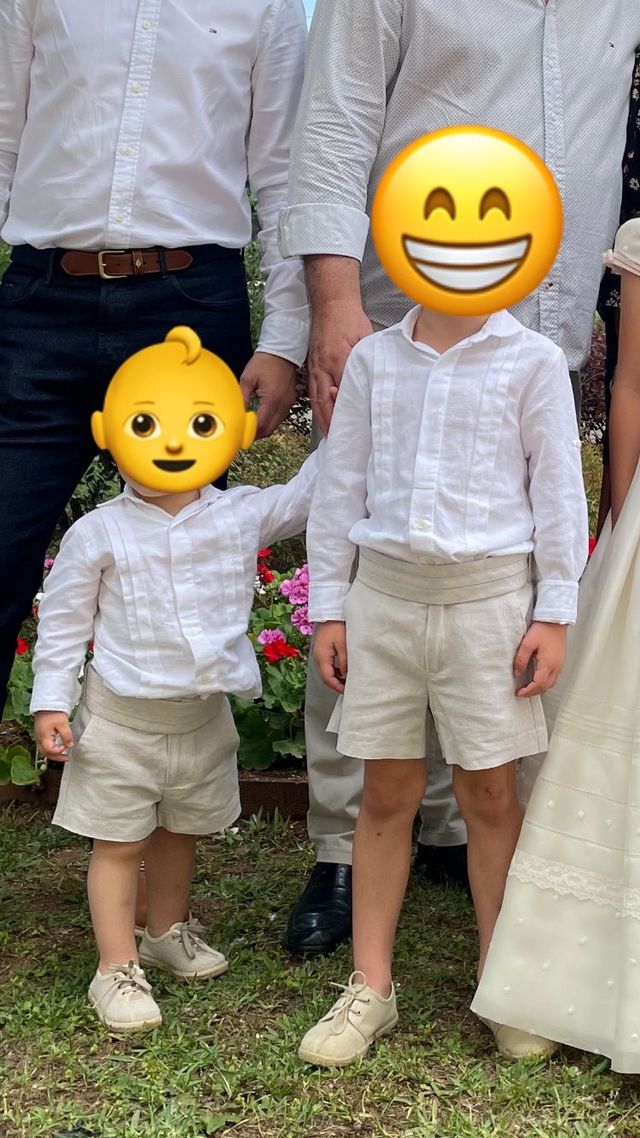 Conjunto ceremonia talla 2 y talla 5