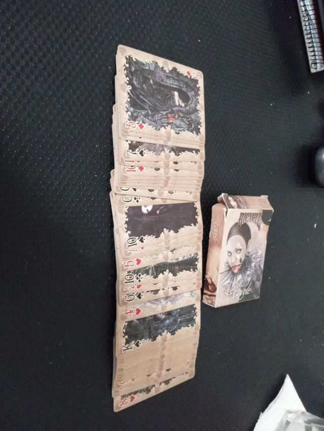 Cartas de poker "Victoria Francés"