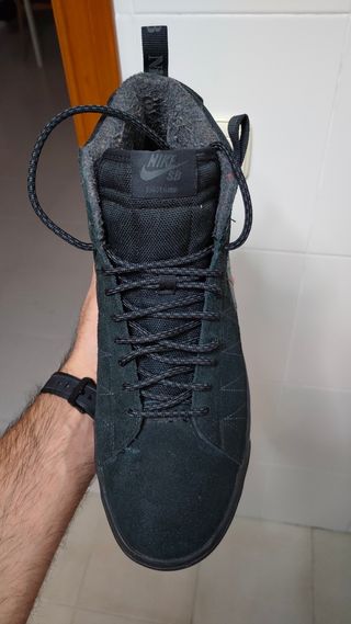 Nike sb zoom blazers mid black premium