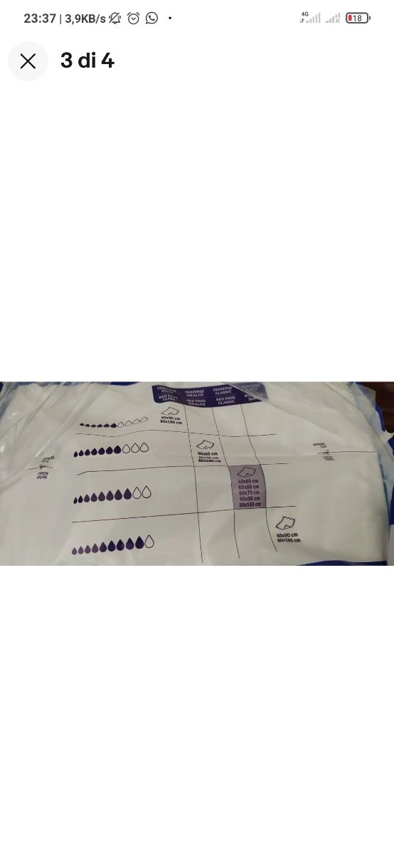 5 CONFEZIONI traverse rimboccabili 