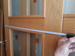 Vendo puerta con cristal simple en buen