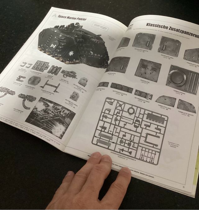 catalogo Marines Espaciales 2003 aleman