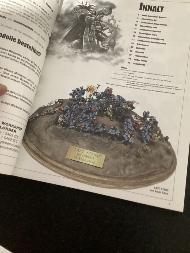 catalogo Marines Espaciales 2003 aleman