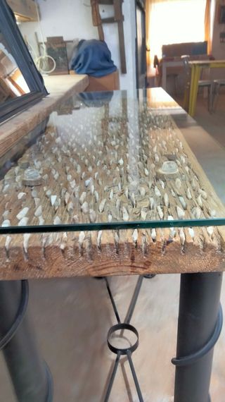 Recibidor hierro con trillo, exclusivos y únicos