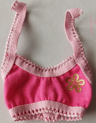 Conjunto Sujetador, Tanga Nancy Rosa