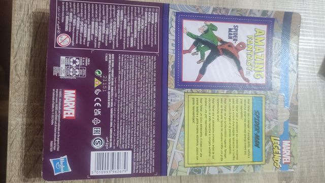 Figura Amazing fantasy Spiderman Marvel Legends