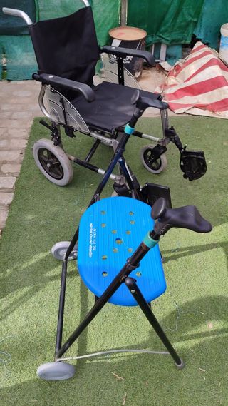 sillas de ruedas y andadores varios modelos