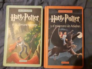 Libros Harry Potter 2 y 3