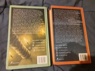 Libros Harry Potter 2 y 3