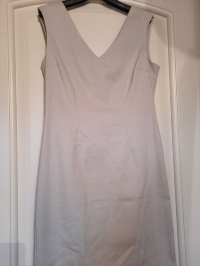 completo donna kimono e vestito beige