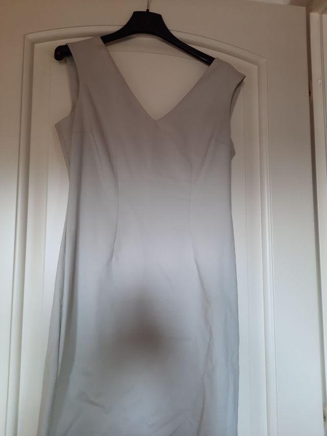 completo donna kimono e vestito beige