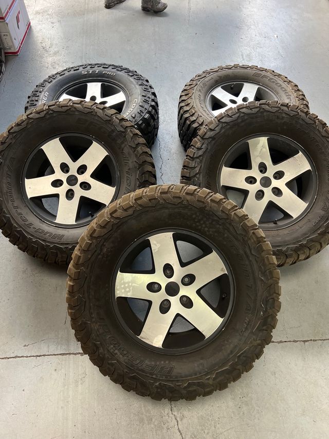 llantas rubicon wrangler