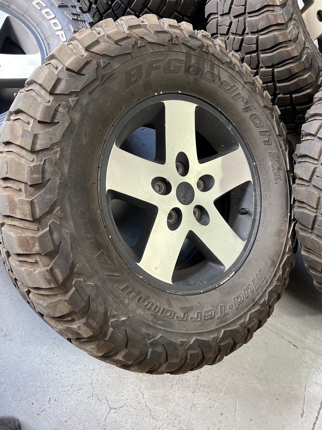 llantas rubicon wrangler