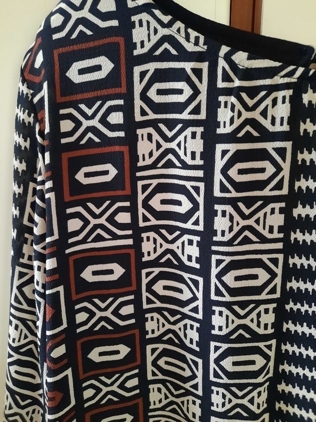 giacca lino con camicia in tinta XL