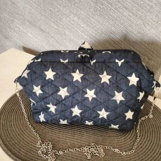 Pochette, necessarie, denim