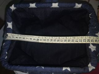 Pochette, necessarie, denim