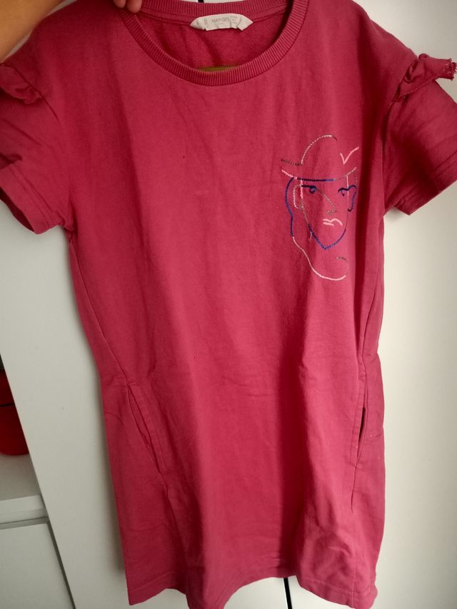 Vestido mango talla 8 años