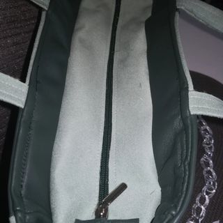 tote bag vera pelle vintage