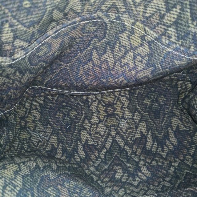 tote bag vera pelle vintage