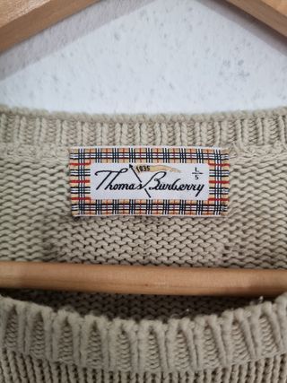Jersey Burberry de punto