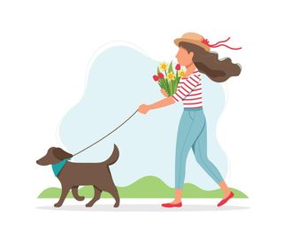 Paseadora de perros