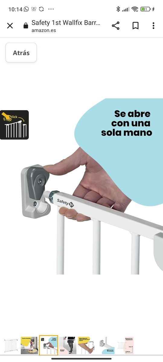 Safety puerta seguridad Safety 1st