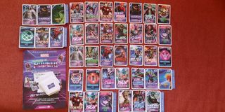 Cartas Marvel Carrefour