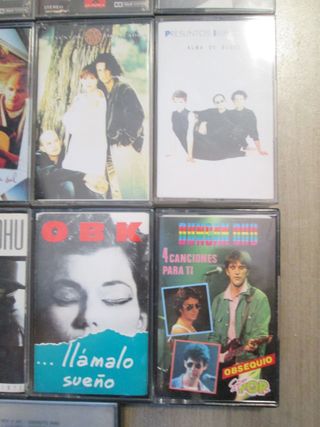 Lote cintas música española.