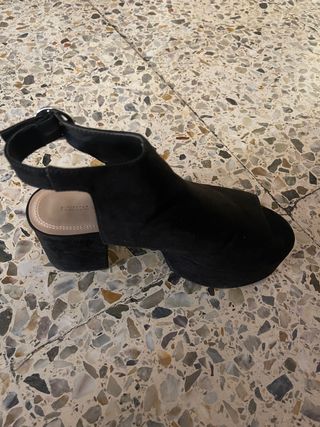 Sandalias Negras Plataforma