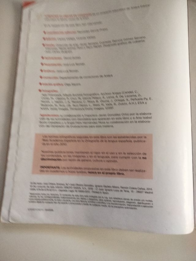 MATEMÁTICAS 3º ESO. EDIT. ANAYA