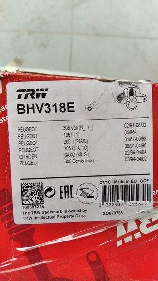 Pinzas Delanteras Ate Citroën Xsara