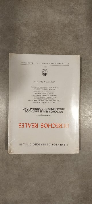 Libro Derechos Reales