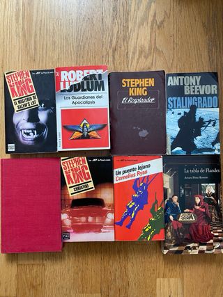 Libros terror Stephen King koontz