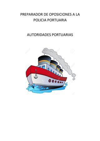 preparador oposiciones policia portuario portuaria