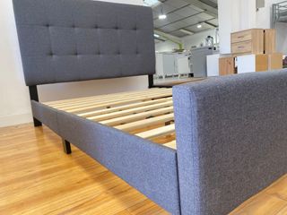 CAMA NUEVA ELEGANTE EN TELA 