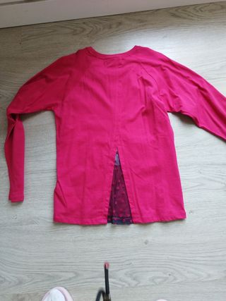 Camiseta desigual niña